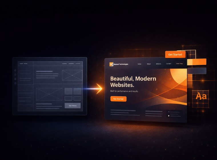 Website Design Mockup
