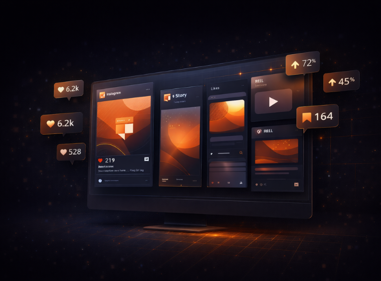 Social Media Design Mockup