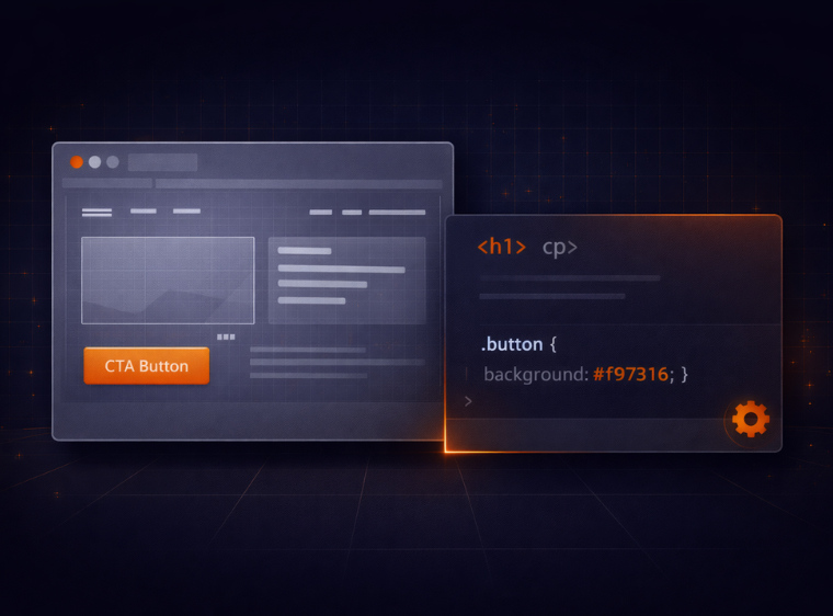 Custom Website Development Mockup