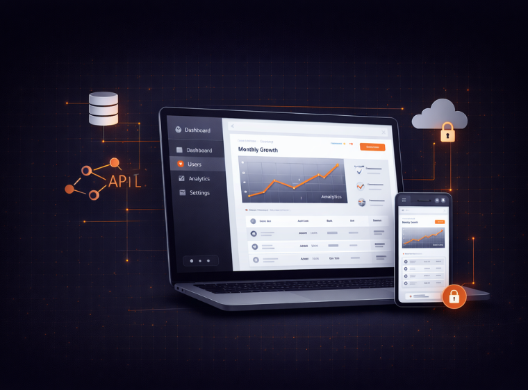 Web Application Development Mockup