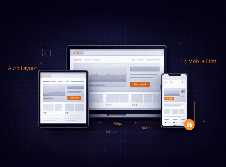Responsive Website Design Mockup