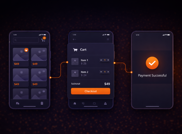Ecommerce Development Mockup