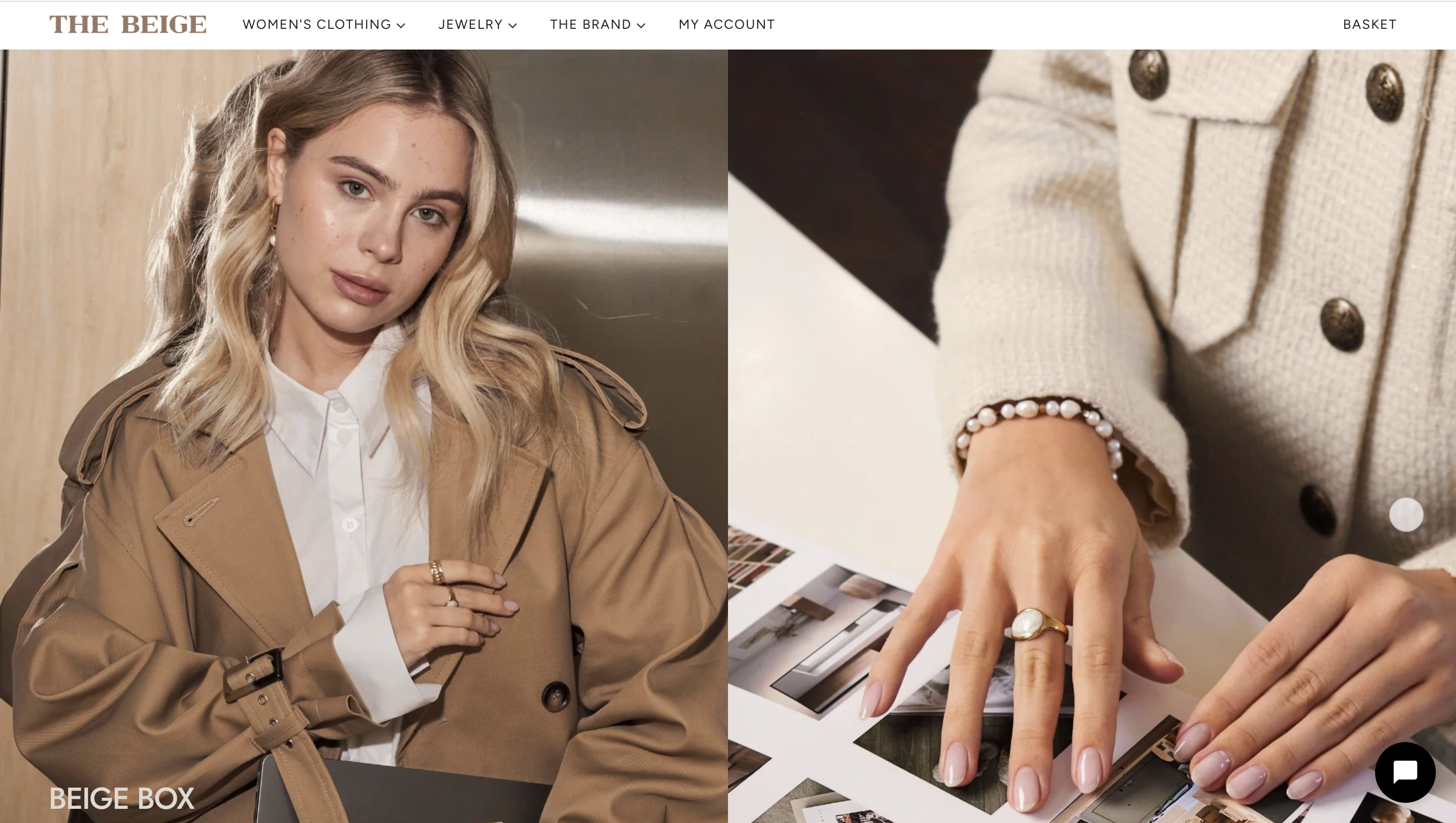 The Beige Jewels – E-Commerce Website Development